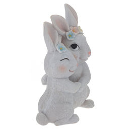 Фигурка декоративная Зайцы, L11 W7 H16 см - Remeco фото 3