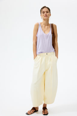 Camiseta de tirantes en mezcla de seda - H&m фото 6