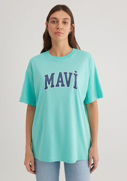 Mavi Logo Bask?l? Yesil Tisort  фото 3