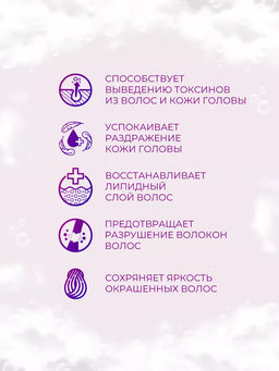 MEGAPOLIS Шампунь-детокс на основе чёрного риса 400мл - Ollin professional фото 5