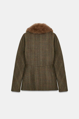 WOOL BLEND BLAZER ZW COLLECTION - Zara фото 8