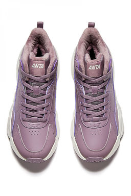 Кроссовки повседневные утепленные Фиолетовый