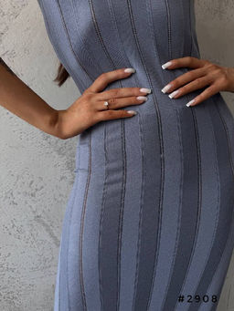 Платье машинная вязка - A.B.S.O фото 11