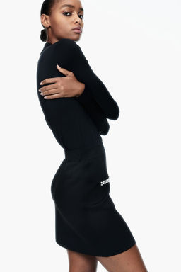 Falda de punto con detalles decorativos - H&m фото 3