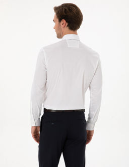 Beyaz Slim Fit Pamuk Kar___ml_ G_mlek - Cacharel фото 5