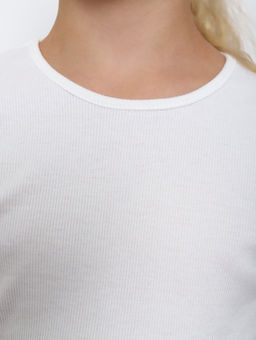 ДЖ056 Джемпер Школа (белый) - Милаша фото 4