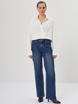 Джинсы женские 12511-66045 navy blue