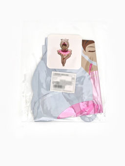 Цена за 3 шт. Воздушный шар фольгированный 23" «Балерина"