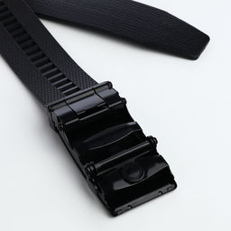 Ремень мужской, 120×3.5 см, пряжка автомат из металла, чёрный