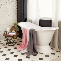 Полотенце махровое Экономь и Я 70х140 см, цвет серый, 100% хлопок, 350 гр/м2  фото 9