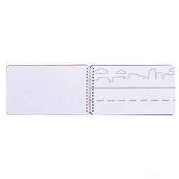 Раскраска - альбом Крутые тачки, 72 стр., с наклейками и трафаретами