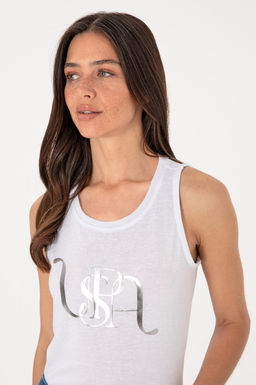 Kad_n Beyaz Ti__rt Sepette S_rpriz _ndirim - U.s. polo assn фото 2