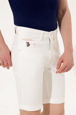 Мужские белые джинсовые шорты Неожиданная скидка в корзине - U.s. polo assn фото 5