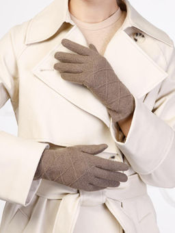 Перчатки жен Labbra LB-PH-54 taupe фото 5
