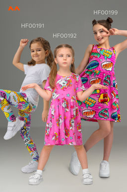 Летний костюм из бамбука для девочки Happyfox