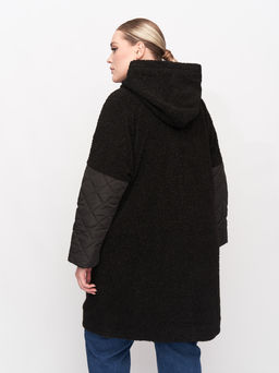 Пальто комбинированное ZPL10533ROL01 - Артесса фото 11