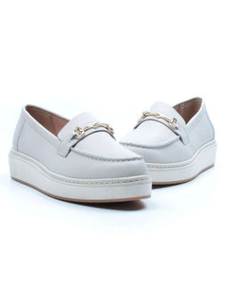 03-5062-3 BEIGE Лоферы женские (натуральная кожа)