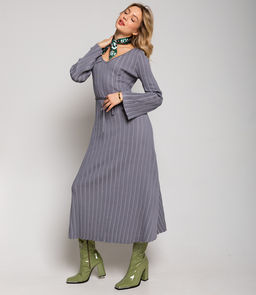 Платье #БШ2000, серый - Dommod фото 4