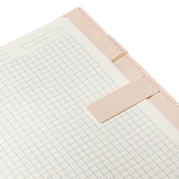 Ежедневник недатированный Бизнес, А5, в клетку, 128 листов, обложка кожзам, с боковой закладкой, бежевый - Simaland фото 5