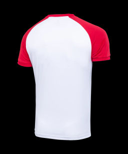 Футболка игровая JOGEL CAMP Reglan Jersey, белый/красный