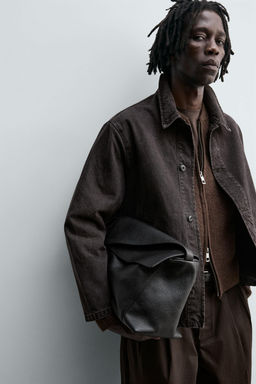 BOXY FIT DENIM OVERSHIRT - Zara фото 6