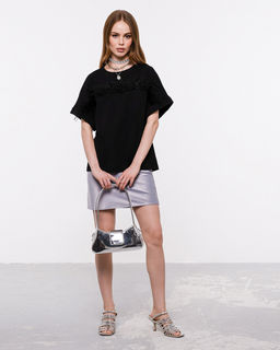 Футболка с перьями страуса, 95% хлопок, 5% лайкра - Sahar art lab фото 8