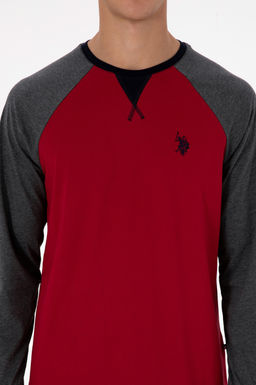 Erkek Bordo Pijama Tak_m_ Sepette S_rpriz _ndirim - U.s. polo assn фото 6