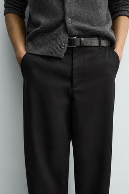 TEXTURED BALLOON FIT TROUSERS - Zara фото 16