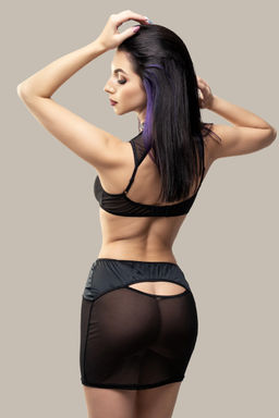 Юбка Waname Evenness черная (54-56)