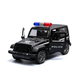 Полицейская инерционная машинка вид А die-cast , 1:32