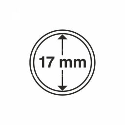 Капсула CAPS для монет диаметром 17 мм LEUCHTTURM 322470