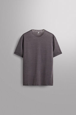 CAMISETA RUNNING ESTRUCTURA LIGERA / Morado Oscuro