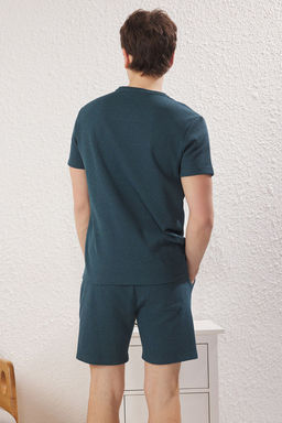 TRENDYOL MAN Siyah Regular Fit Sortlu Pijama Tak?m? TMNSS23PT00036 - Trendyolmilla фото 29