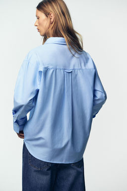BASIC OXFORD SHIRT - Zara фото 4