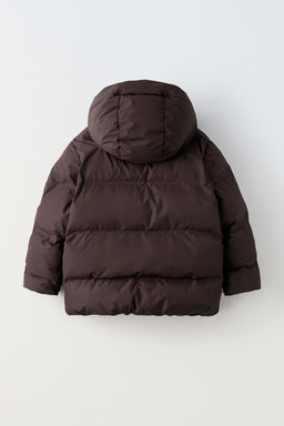WATER-REPELLENT DOWN JACKET WITH LABEL - Zara фото 5
