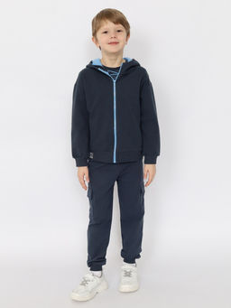 CRB wear/CSKB 63744-48-391 Толстовка для мальчика,темно-серый/Ex.Cherubino  фото 2