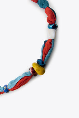COTTON BEAD SCARF