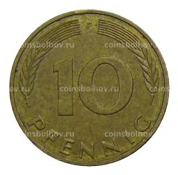 10 пфеннигов 1988 года F Германия