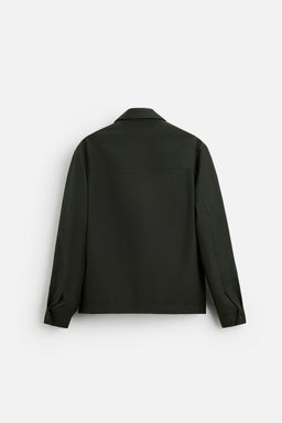 OVERSHIRT WITH POCKETS AND ZIP - Zara фото 5