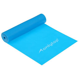 Эспандер ленточный для фитнеса ONLYTOP, 150×15×0.04 см, 10 кг, цвета МИКС
