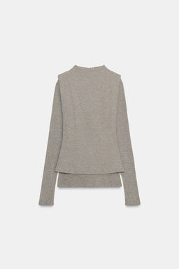DOUBLE LONG SLEEVE TOP - Zara фото 5