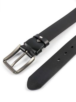 Мужской кожаный ремень Dierhoff ДРК 3055/3-40 Черный