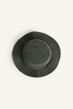 HERRINGBONE HAT WITH WOOL LIMITED EDITION - Zara фото 5