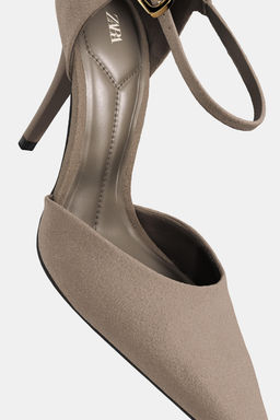 HIGH-HEEL ANKLE STRAP SHOES - Zara фото 8