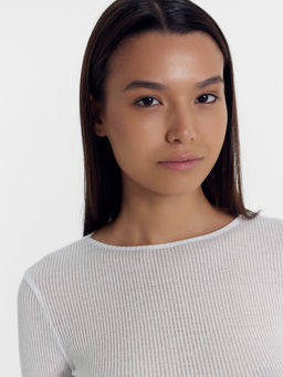 Джемпер женский в белом цвете - Mark formelle фото 6