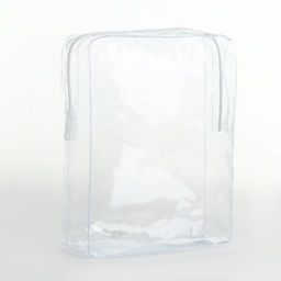 Цена за 2 шт. Косметичка на молнии для бассейна, прозрачная