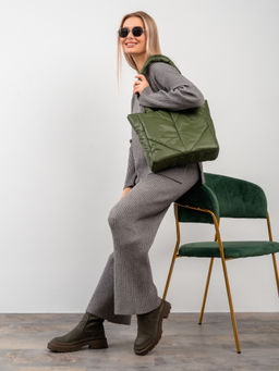 Сумка-шоппер "Мини" хаки