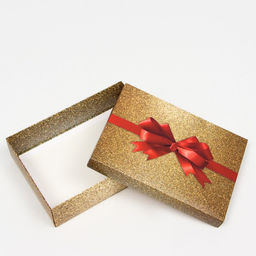 Цена за 5 шт. Подарочная коробка Красный бант, 21 х 15 х 5,7 см - Simaland фото 4