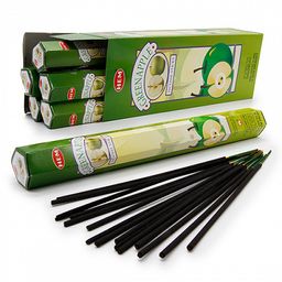 Благовония HEM GREEN APPLE Зелёное яблоко уп-6шт