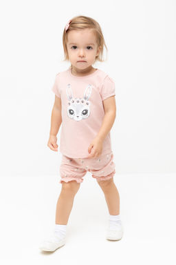 Crockid _ КР 400683/дымчатая роза,милые цветочки к543 шорты д/дев яс